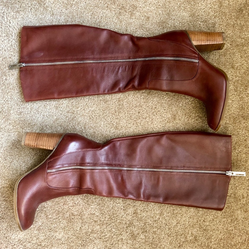 Calvin Klein Leather Boots